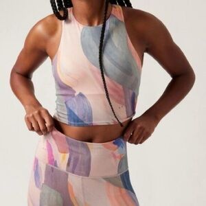 Athleta Multicolored Crop Top